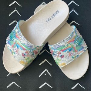 Jonny Was Light  Dreamer Pool Slide Sandals